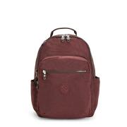 Kipling Σακίδιο πλάτης PC 15" 44x35x20.5cm σειρά Seoul Mahogany