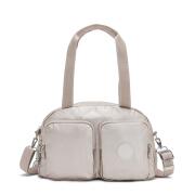 Kipling Τσάντα Ώμου Cool Defea 33x22x12.5cm Metallic Glow