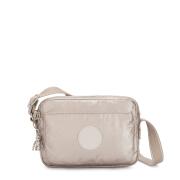 Kipling Τσάντα Ώμου - Body 13.5x20x7.5cm Abanu Metallic Glow