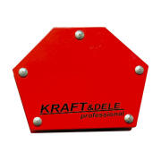 Kraft&Dele Εξάγωνη Μαγνητική Γωνία Συγκράτησης Μετάλλων για Ηλεκτροσυγκόλληση έως 22.6 Kg Kraft&Dele KD-1896