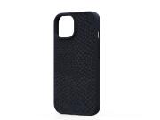 MOB NJORD IPHONE 15 CASE SALMON LEATHER MAGSAFE BLACK