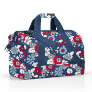 Reisenthel τσάντα ταξιδίου 48x39.5x29cm allrounder L Florist Indigo