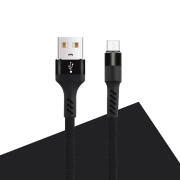 Maxlife MXUC-01 Braided USB 2.0 to micro USB Cable Μαύρο 1m