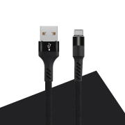 Maxlife MXUC-01 Braided USB 2.0 Cable USB-C male - USB-A Μαύρο 1m (MXUC-01)