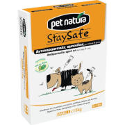 Pet Natura Stay Safe Αντιπαρασιτικές Αμπούλες (Σκύλους & Γάτες) S <15kg 3x1,5ml