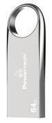 POWERTECH USB Flash Drive PT-1122 64GB USB 2.0 ασημί