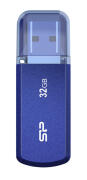 SILICON POWER USB Flash Drive Helios 202 32GB USB 3.2 μπλε