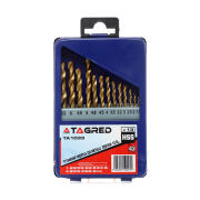 TAGRED Σετ Τρυπάνια Τιτανίου HSS 1.5 - 6.5 mm 13 τμχ TAGRED TA1033