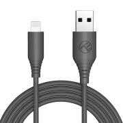 Tellur USB-A to Lightning Cable Μαύρο 1m (TLL155581)