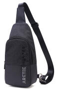 Arctic Hunter Τσάντα Crossbody XB0058-BK Αδιάβροχη Μαύρη