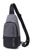 ARCTIC HUNTER τσάντα Crossbody XB0058-DG αδιάβροχη σκούρο γκρι