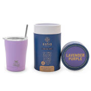 Estia Θερμός Coffee Mug με Καλαμάκι 350ml Lavender Purple