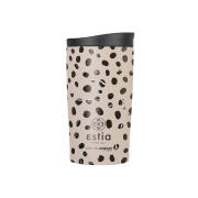 Estia Θερμοσ Travel Mug Save The Aegean 350ml Leopard Taupe  01-25663