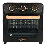 Estia Φριτεζα Αεροσ Oak 1400w 12lt Με 4 Λειτουργειεσ Ψησιματοσ Μαυρο  06-23690