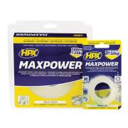 HPX MAXPOWER ΤΑΙΝΙΑ ΔΙΠΛΗΣ ΟΨΗΣ ΔΙΑΦΑΝΗ  19mmx 5m