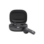 JBL Live Flex True Wireless Ear-Buds Headphones True ANC Ασύρματη Φόρτιση IP54 Touch Μαύρο