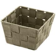 Wenko Καλάθι Υφασμάτινο Adria Mini Taupe 14x14x9cm