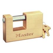 MasterLock Λουκέτο τάκος μπρούτζινος με ατσάλινο λαιμό 76mm