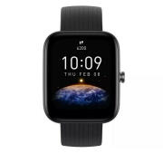 Amazfit Smartwatch Αδιάβροχο με Παλμογράφο Bip 3 Pro 45mm Black