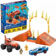 MEGA HOT WHEELS SMASH N CRASH TIGER SHARK HKF88