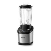 Philips Μπλέντερ για Smoothies με Γυάλινη Κανάτα 2lt 1500W HR3760/00 Inox