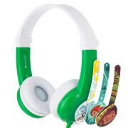 BuddyPhones Connect, Foldable with Mic Green