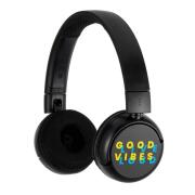 BuddyPhones Wireless Headset POP  - BLACK