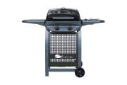 Coral Gas Ψησταριά Υγραερίου Sahara X150 2 Burner Gas BBQ Μαύρο Γκρι