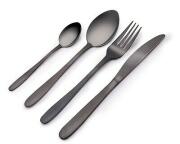 Alpina Σετ Μαχαιροπίρουνα Cutlery Set 16pc Μαύρο