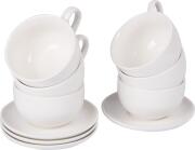 Alpina Σετ Φλυτζάνια Cappuccino 6xCup 200ml & 6xSaucer 16cm