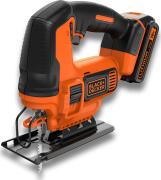 Black+Decker 18V Σέγα Με 2.0Ah Μπαταρία και Φορτιστή 400mA BDCJS18-QW