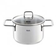 Fissler Χύτρα Munchen Ανοξείδωτη με Γυάλινο Καπάκι O 16cm - 2,1lt