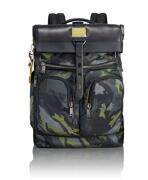 TUMI ΤΣΑΝΤΑ ΠΛΑΤΗΣ ROLL-TOP 48.5Χ35.5Χ15 GREEN CAMO LONDON  ALPHA BRAVO