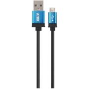 Yenkee Καλώδιο Data USB to Micro USB 1m Μπλε YCU 201 BBE