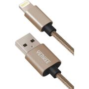 YCU 601 GD Yenkee Data Cable Usb/Lightning Usb 1m Gold