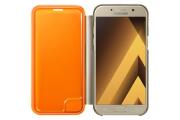 Samsung Case Neon Flip Cover Galaxy A5 2017 Gold