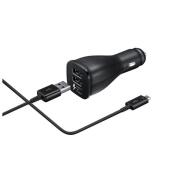 Samsung Dual Fast Charge Car Adapter Type C Black