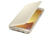 Samsung Flip Wallet Galaxy J7 2017 Gold