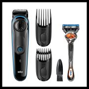 Braun Trimmer Μηχανή Περιποίησης Γενειάδας επαναφορτιζόμενη BT3040