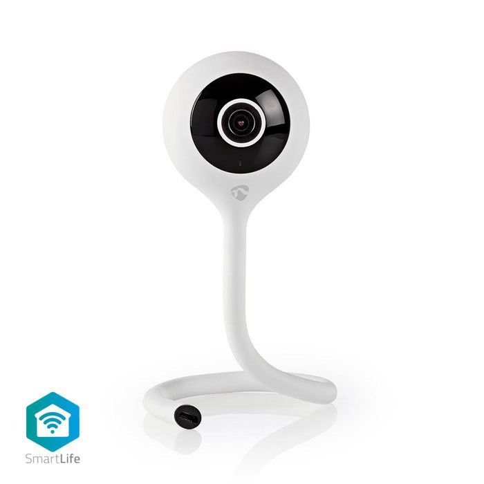 NEDIS WiFi Smart IP camera Full HD 1080p, με αισθητήρα θερμοκρασίας & υγρασίας. NEDIS WIFICI11CWT