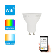 Xanlite Kozii Λαμπτηρας Led Smart Wifi και Bluetooth CCT K RGB GU10 5W (50W) 500LM