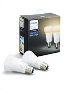 Philips Hue White Ambiance 9.5W A60 E27 x2 Pack