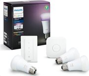 Philips Hue Smart Light Bulb 10W A60 E27 White and Color Ambiance Starter Kit Smart Home