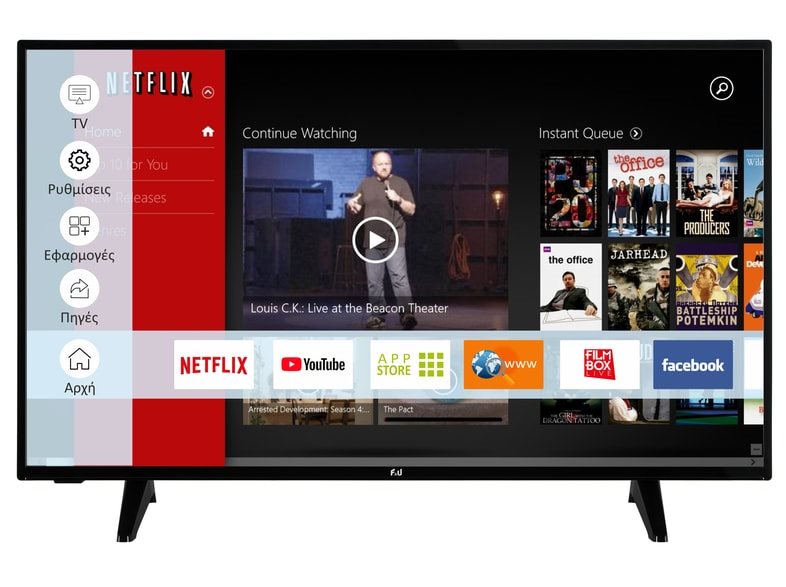 F&U Smart TV Full-HD 43" FLS43207