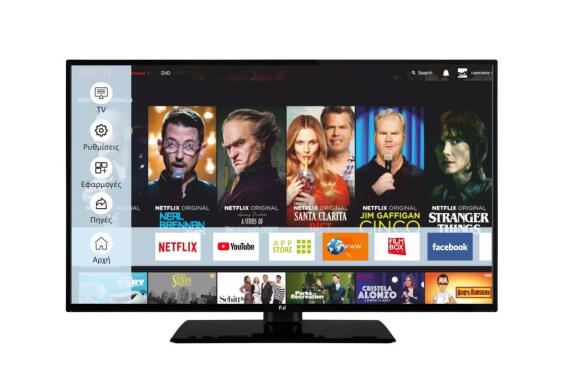 F&U Τηλεόραση Smart TV 50" 4K/UHD FL2D5006UH