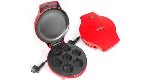 Jocca Παρασκευαστής Muffin Cupcake maker 900W με 7 θέσεις, 5512