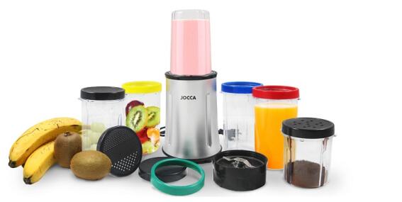 Jocca Έξυπνος Πολυκόφτης, Πολυμίξερ, Μπλέντερ smoothie maker 300W Multifunctional Robot, 5582