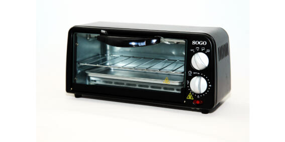 SOGO Φουρνάκι Γκριλ - Grill 650W 33.9 x 19. 9 x 16.3 cm, HOR-SS-10305