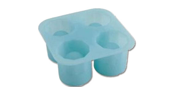 Blaumann BL-1191 ice shot mould,Χρώμα Μπλε, Σειρά Silicone