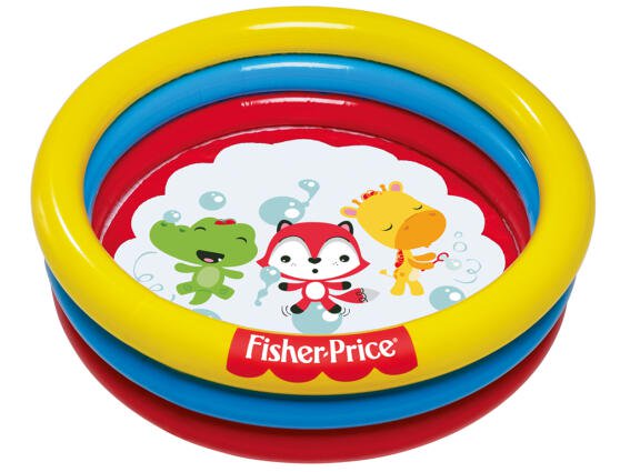 Bestway Fisher Price Φουσκωτή Παιδική Πισίνα για Εσωτερικό και Εξωτερικό χώρο θέμα Zωάκια, 93501